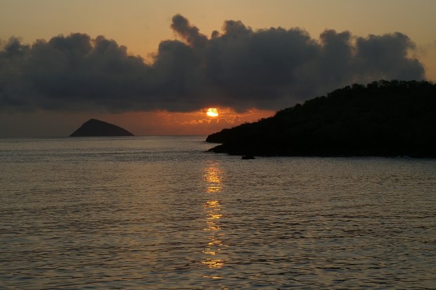 Sunset in the Galapagos